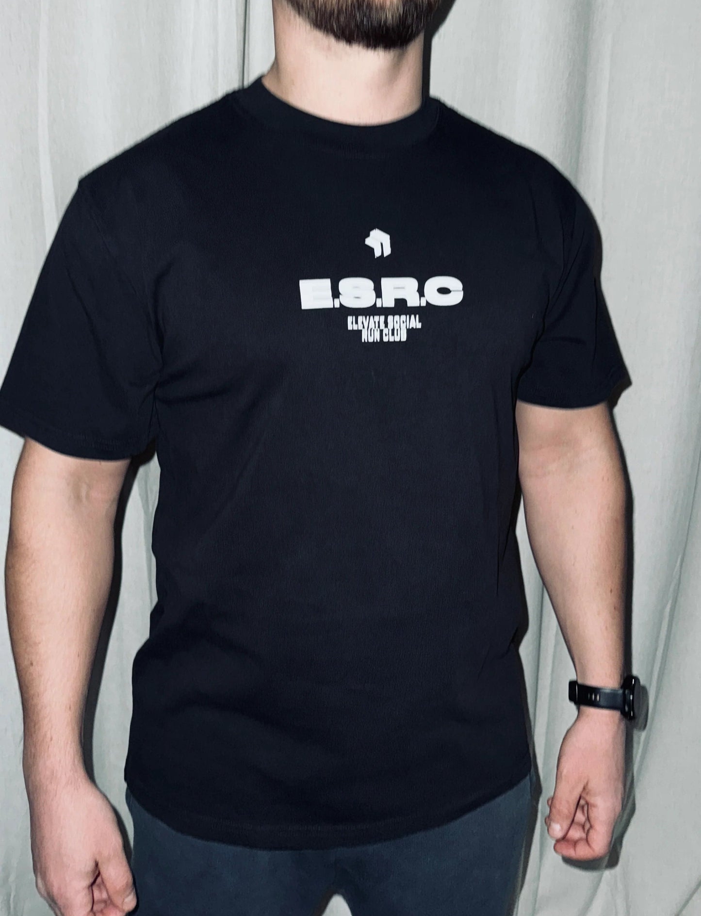 Elevate Social Run Club - Reflective Track Tee Unisex