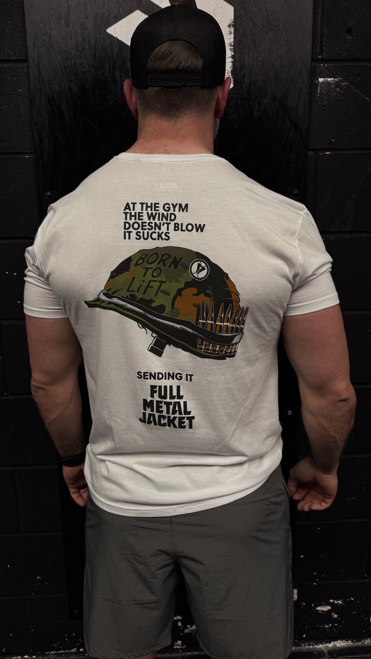 NPO Full Metal Jacket Tee White
