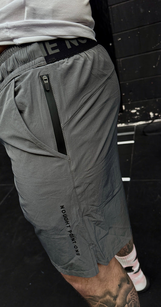 GREY TRAINING SHORTS - NPO