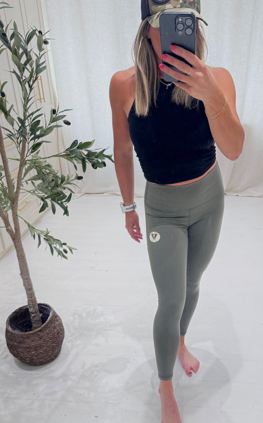 NPO Green High Waisted Leggings
