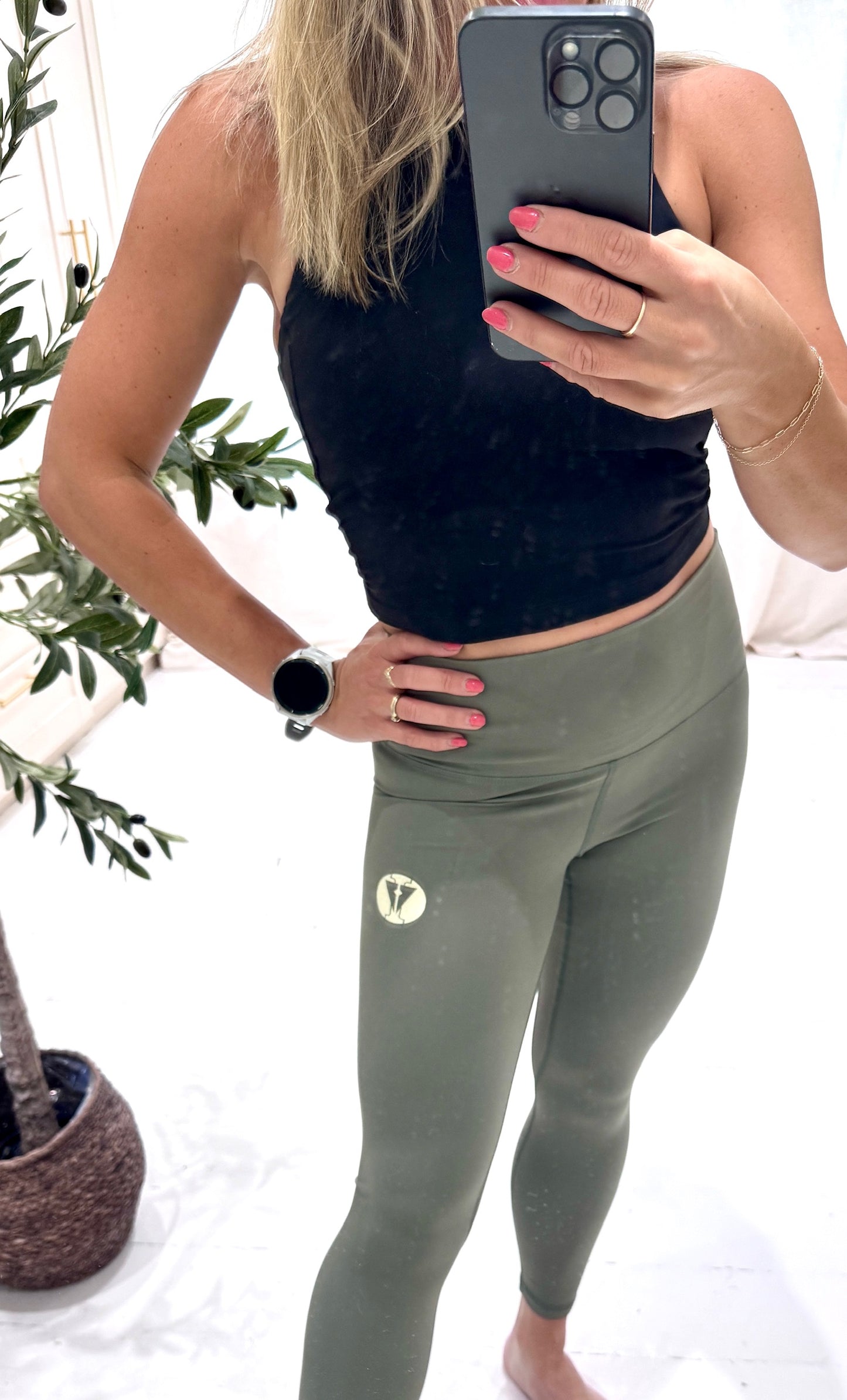 NPO Green High Waisted Leggings