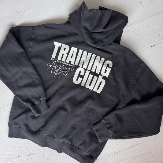 TRAINING HOODY - Grey & Cream